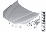 Diagram for BMW X1 Lift Support - 41612990344