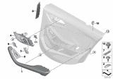 Diagram for BMW M235i xDrive Gran Coupe Door Armrest - 51425A0C725