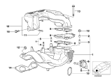 Diagram for 1994 BMW 318i Intake Manifold - 11611743139