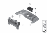 Diagram for BMW 640i Gran Coupe Transfer Case Mount - 22316770289