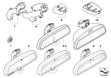 Diagram for 2008 BMW X3 Mirror Cover - 51167117763