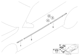 Diagram for 2002 BMW 330xi Door Moldings - 51138208449