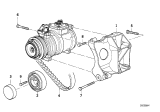 Diagram for BMW 318ti A/C Idler Pulley - 11282245087