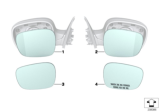 Diagram for 2007 BMW X3 Side View Mirrors - 51163455597