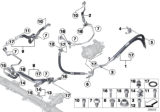 Diagram for BMW 740Ld xDrive Power Steering Hose - 32416794633