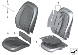Diagram for BMW 228i xDrive Gran Coupe Seat Cushion Pad - 52109873006
