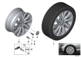 Diagram for BMW M240i xDrive Alloy Wheels - 36116796206