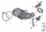 Diagram for 2016 BMW X5 Exhaust Hanger - 18207533152