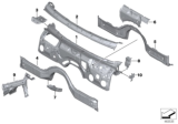 Diagram for BMW 840i Gran Coupe Dash Panels - 41007496739
