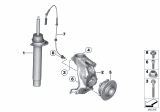 Diagram for 2018 BMW 330e Shock Absorber - 31316876755