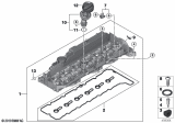 Diagram for 2018 BMW 540d xDrive Valve Cover Gasket - 11128590172