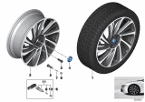 Diagram for 2017 BMW i8 Alloy Wheels - 36116862895