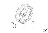 Diagram for BMW Alloy Wheels - 36116768861