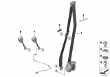 Diagram for 2019 BMW 530i Seat Belt - 72117430100