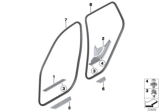 Diagram for BMW X4 Door Seal - 51727380924