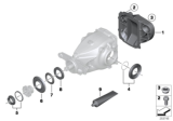 Diagram for BMW 535i xDrive Differential Cover - 33117561105