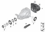 Diagram for 2010 BMW 535i xDrive Differential Cover - 33117561105