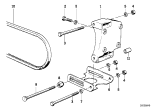 Diagram for 1987 BMW 325e Timing Chain Tensioner - 64521284748