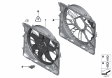 Diagram for BMW 325xi A/C Condenser Fan - 17117590699