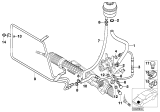 Diagram for 1999 BMW 318ti Power Steering Hose - 32411092982