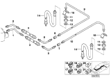 Diagram for BMW 528i Brake Line - 34301165190