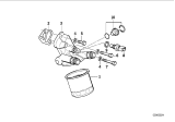 Diagram for 1977 BMW 320i Oil Filter - 11421276850