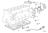 Diagram for 1995 BMW 320i Knock Sensor - 12141730029