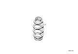 Diagram for 1993 BMW 320i Coil Springs - 33539059277