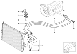 Diagram for 2004 BMW 325xi Oil Cooler Hose - 17221438676