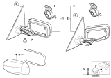 Diagram for BMW 325xi Side View Mirrors - 51167003426