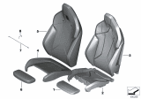 Diagram for 2019 BMW X2 Seat Heater Pad - 52107476266