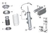 Diagram for 2019 BMW X3 Shock Absorber - 37106887152