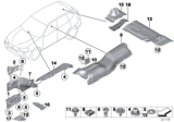 Diagram for BMW X3 Exhaust Heat Shield - 51487213685