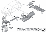 Diagram for 2017 BMW X3 Exhaust Heat Shield - 51487213685