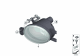 Diagram for 2012 BMW 128i Fog Light - 63177273447