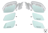 Diagram for BMW 328i Side View Mirrors - 51167285004