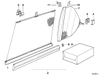 Diagram for 1993 BMW 525i Mirror Cover - 51168117744