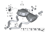 Diagram for BMW M3 Exhaust Resonator - 18107840790