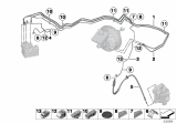 Diagram for 2016 BMW X3 Brake Line - 34306887449