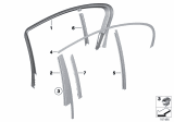 Diagram for BMW Alpina B7L xDrive Door Moldings - 51359141422