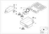 Diagram for 2004 BMW X5 Occupant Detection Sensor - 65776927500