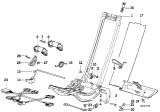 Diagram for 1995 BMW 318i Seat Motor - 67318353226