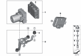 Diagram for BMW 750i ABS Control Module - 34516899028