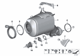 Diagram for 2011 BMW 335d Exhaust Hanger - 18207795983