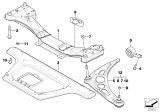 Diagram for 2002 BMW 325i Control Arm Bracket - 31126783376