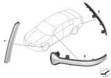 Diagram for 2018 BMW 740i xDrive Bumper Reflector - 63147342949