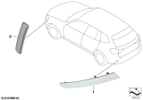 Diagram for BMW X3 Bumper Reflector - 63147419927