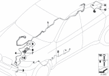 Diagram for 2011 BMW X6 Battery Cable - 61139200901