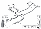 Diagram for 2010 BMW 760Li Oil Cooler Hose - 17227590902