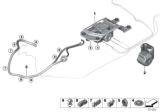 Diagram for 2020 BMW X7 Air Suspension Compressor - 37205A08BC9
